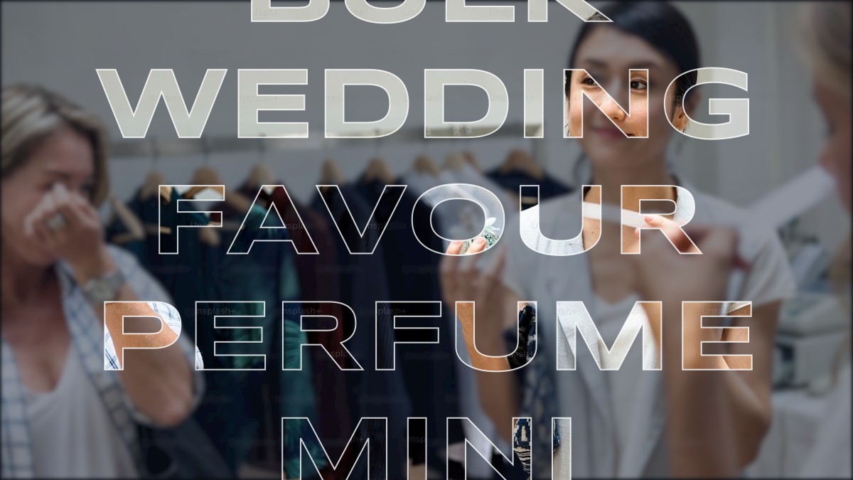 bulk wedding favour perfume mini bottle