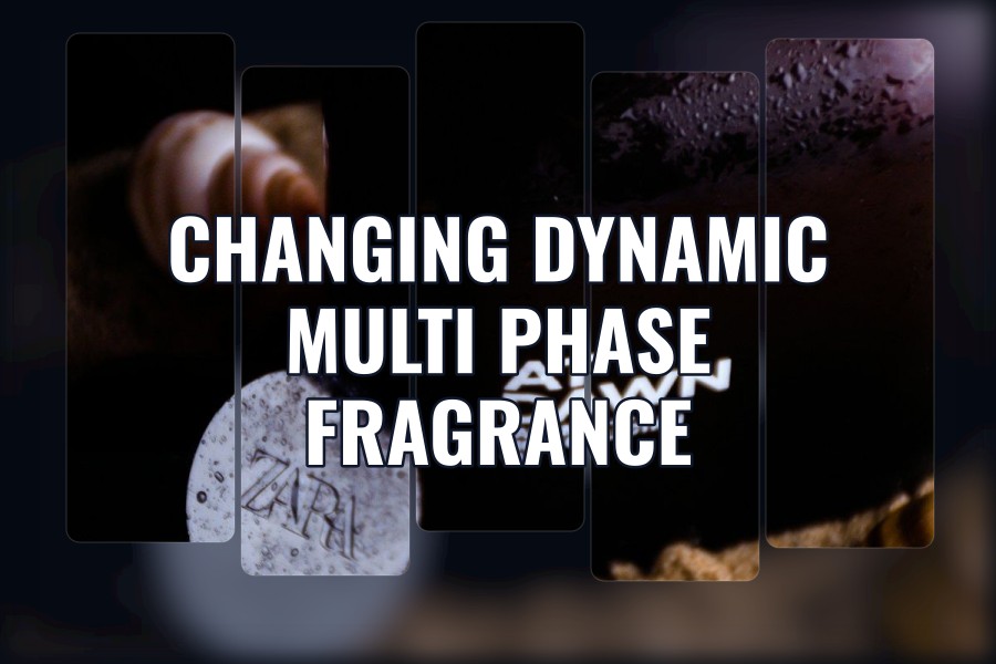 changing dynamic multi phase fragrance