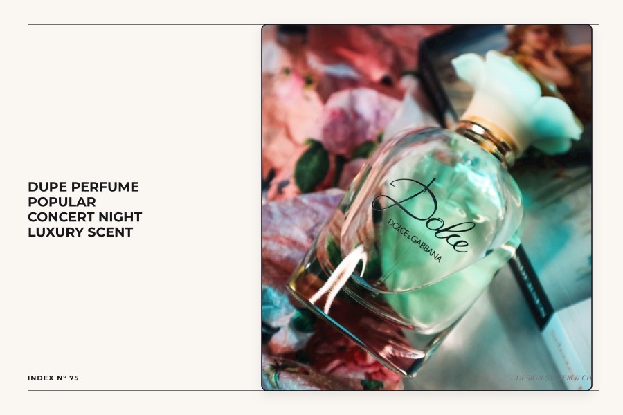 dupe perfume popular concert night luxury scent