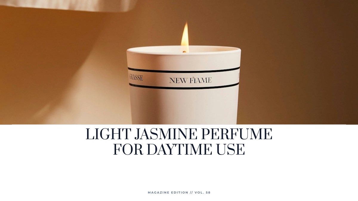 light jasmine perfume for daytime use