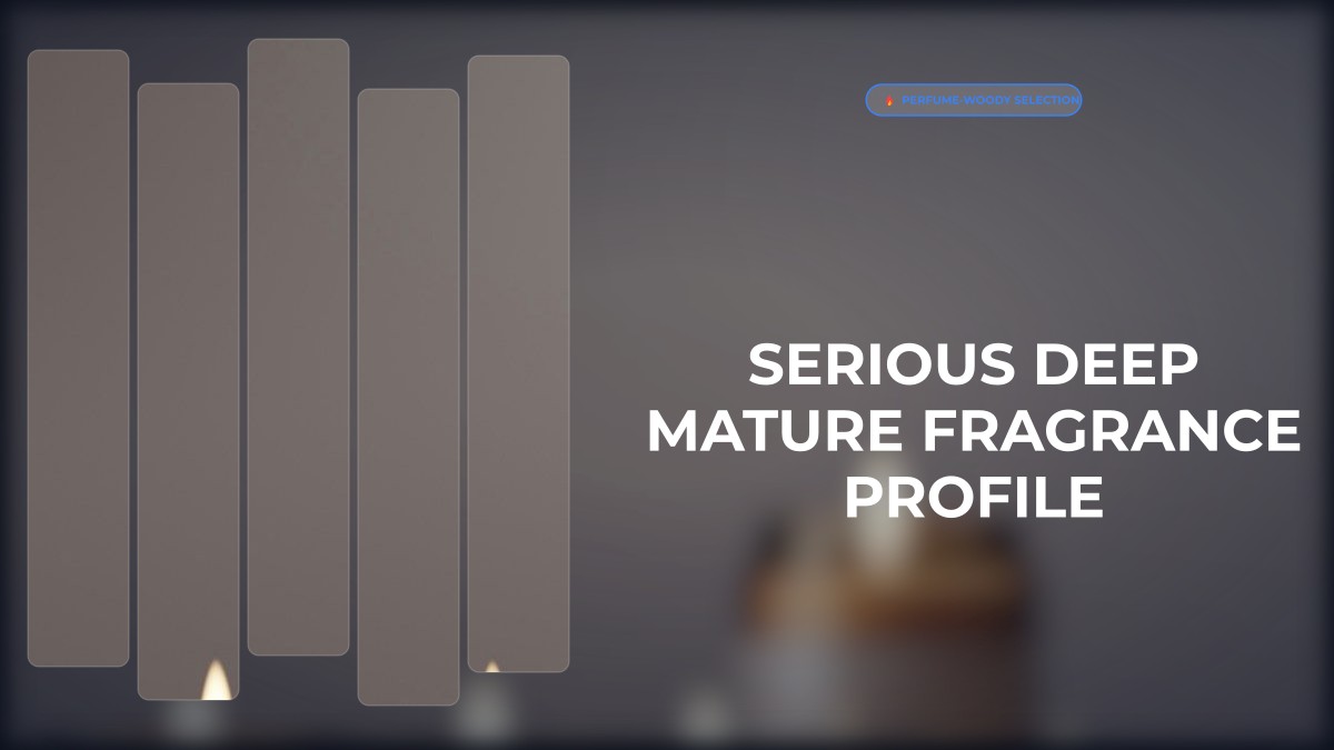 serious deep mature fragrance profile