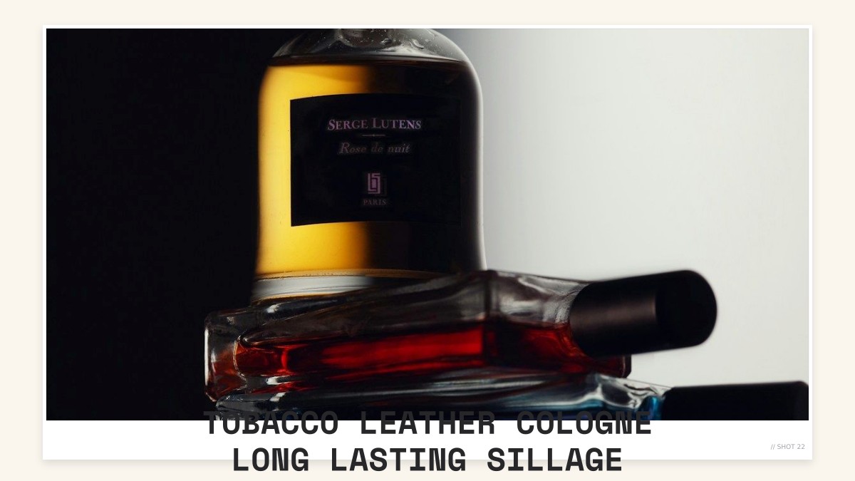 tobacco leather cologne long lasting sillage